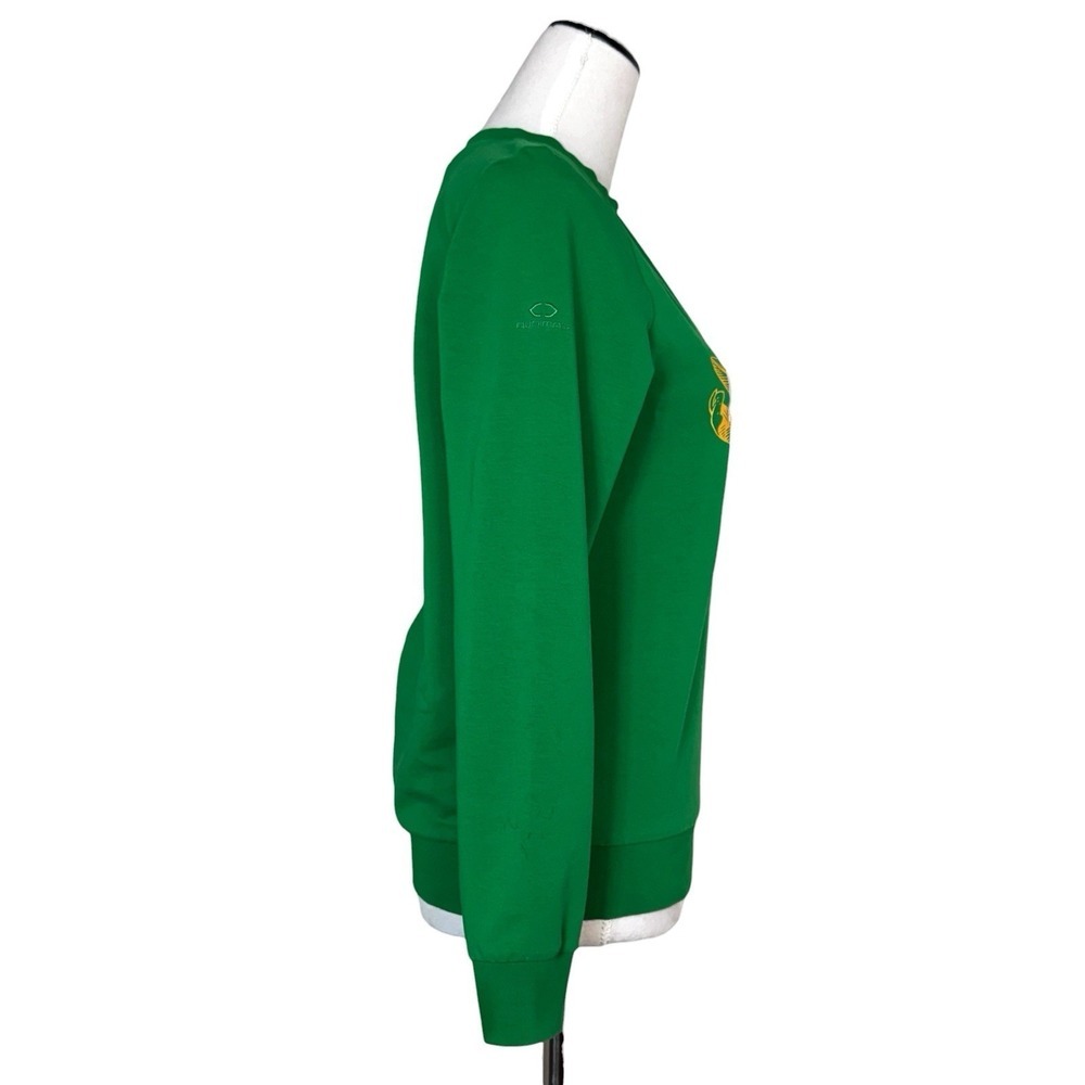 Audimas Lietuva Lithuania National Collection Green Crewneck Sweatshirt Size XS - Picture 7 of 15